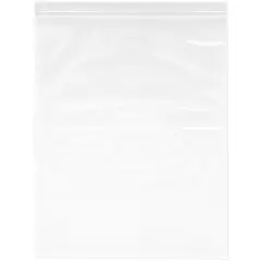 Plymor 18" x 24", 4 Mil Heavy Duty Zipper Reclosable Plastic Bags