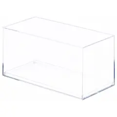 Pioneer Plastics 083C Clear Plastic Display Case for 1:32 Scale Cars, 8" W x 3.75" D x 3.5" H (Mailer Box)