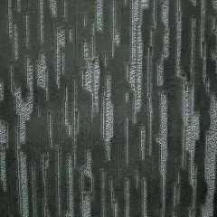 Rebar Velvet Upholstery & Drapery Fabric Gun Metal