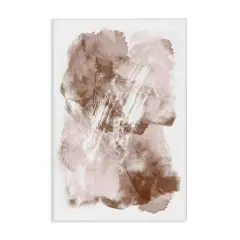 Stupell Industries Neutral Earthy Brown Splatter Canvas By Martina Pavlova