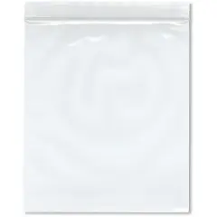 Plymor 7" x 8" (Pack of 100), 6 Mil Industrial Duty Zipper Reclosable Plastic Bags