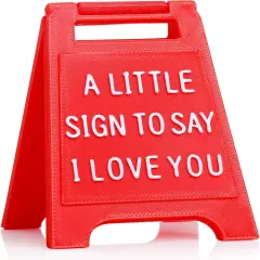 Mini Romantic I Love You Sign Party Decor