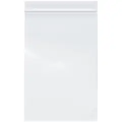 Plymor 6" x 9", 4 Mil Heavy Duty Zipper Reclosable Plastic Bags