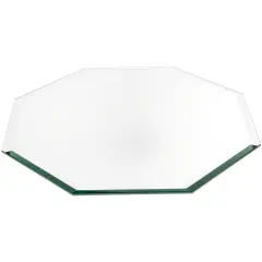 Plymor 12" Octagon, 5mm Thick Beveled Glass Mirror