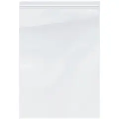 Plymor 13" x 18", 6 Mil Industrial Duty Zipper Reclosable Plastic Bags