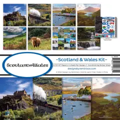 Reminisce Collection Kit 12"X12"-Scotland and Wales