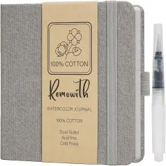 Watercolor Journal Sketchbook - Gray