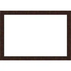 William Mottled Bronze Narrow Framed Dry Erase Magnetic Board