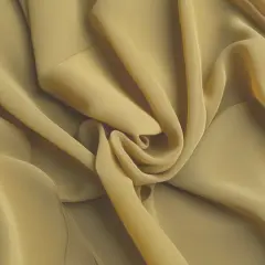 1 Yard Flowing Chiffon Fabric for Apparel & Elegant Draping 58/60" Width Gold