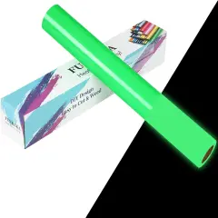 Glow in The Dark Heat Transfer Vinyl Roll, 12" x 10ft