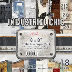 Memory Place Collection Pack 8"X8"-Industrial Chic