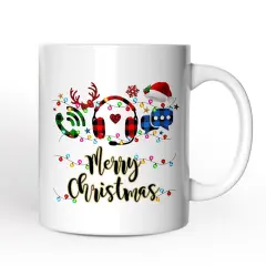 Customer Service Representative Buffalo Plaid Christmas Mug Gift