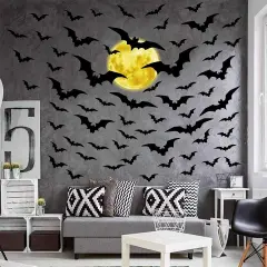 Halloween Bat Wall Stickers Vinyl