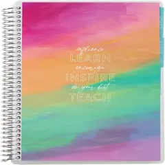 Spiral Teacher Record Book - 7" x 9" (Learn, Teach, Inspire)