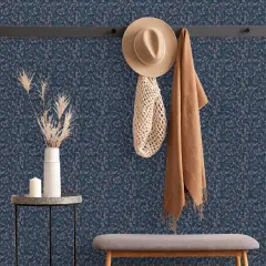 Transform Snowbelle Blue Peel & Stick Wallpaper