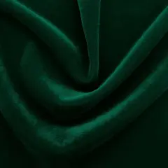Regal Matte Stretch Velvet Fabric 58&rdquo; Wide Polyester Spandex 4-Way Stretch for Costumes & Fashion Hunter Green