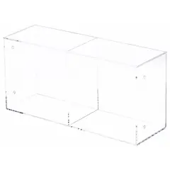 Plymor Clear Acrylic 26-CD Display Tray, 12.25" W x 6" D x 4" H