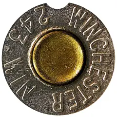 Winchester .243 Design Absorbent Cup Holders Car Coasters, Ceramic Stone Drinks Coaster Set for Women Man 2.56"(2 Pack)