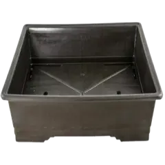 2 Mix Japanese Plastic Bonsai Training Pot, Cactus & Succulent Planter 10"/13"