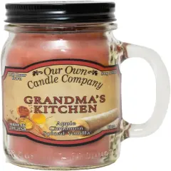 Grandma's Kitchen Scented Mason Jar Candle, 100 Hour Burn Time, 13 Ounces