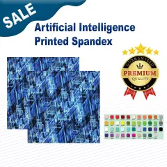 Artificial Intelligence Printed Spandex