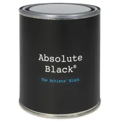 Absolute Black Acrylic Paint - 750 ml