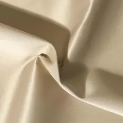 Luster Light Blocking Drapery Fabric Ecru