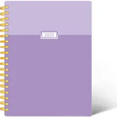 2025 Planner- Weekly and Monthly Planner, 2025 Calendar Planner for Women, Jan.2025 - Dec.2025, 2025 Daily Planner with Monthly Tabs,Purple, 7"x10"