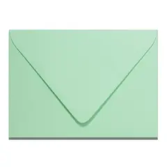 Colorplan PARK GREEN - 91 Lb. / 135 gsm / 8 pts Matte Premium Cardstock Paper Text A2 Euro Flap Envelopes Bulk Pack of 250