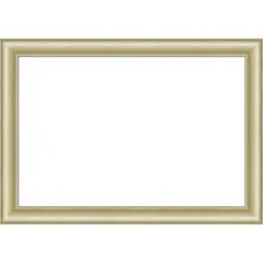 Textured Light Gold Framed Dry Erase Magnetic Board