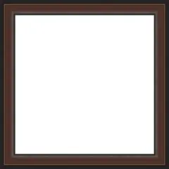 Harvard Walnut Framed Dry Erase Magnetic Board