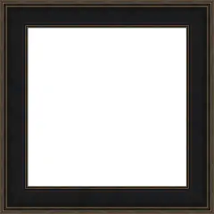 Mezzanine Framed Dry Erase Magnetic Board Espresso