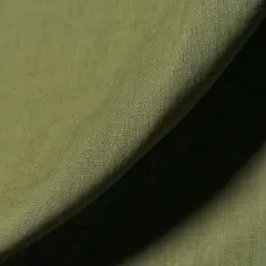 1 Yard Stone Washed Oregano Pure Linen Fabric Midweight 54 Inches Wide