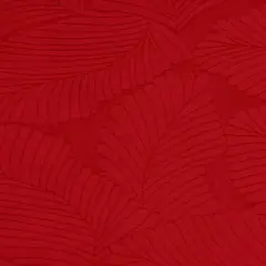 Red Cardinal Cuddle 3 Extra Wide Tropic Burnout Fabric per yard