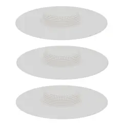 Handy Housewares 5" Durable Plastic Shower Drain Hair Trap - Helps Keep Drains Unclogged