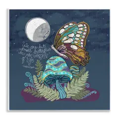 Stupell Industries We Are But Small Butterflies Wall Plaque By Connie Summers