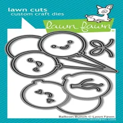 Lawn Cuts Custom Craft Die-Balloon Bunch