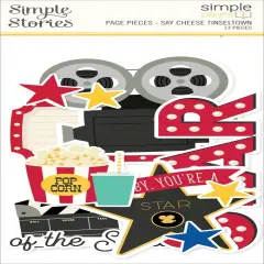 Simple Stories Simple Pages Page Pieces-Say Cheese Tinseltown