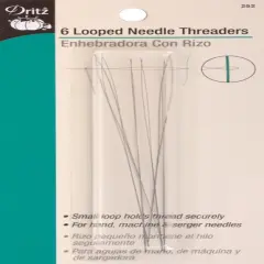 Dritz Looped Needle Threaders 6/Pkg