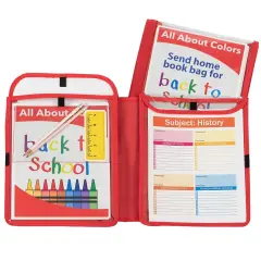 Homework Connector Folder, Red