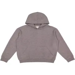 LAT&reg; Youth Pullover Fleece Hoodie GRANITE HEATHER
