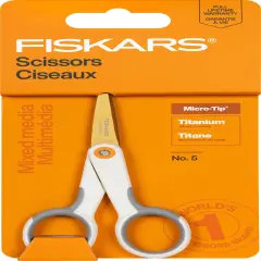 Fiskars Softgrip Micro-Tip Scissors -5"