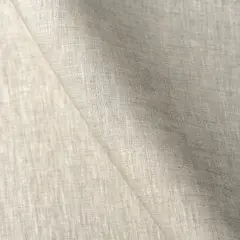 1 Yard Light Mixed Natural Washed Pure Linen Fabric Midweight 2 Tone 60 Inches Wide