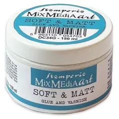 Stamperia Soft Matt Glue And Varnish-150ml