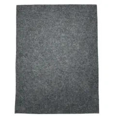 3.2mm Thick Acrylic Felt Sheets &ndash; 9x12" &ndash; Multi-Color or Single Color Options Charcoal