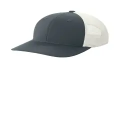 Sport-Tek&reg; Club Trucker Cap Iron Grey/ White