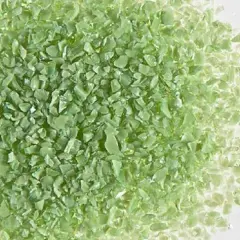 Oceanside Fusible Glass Frit Medium Amazon Green Opal 96 COE - 8.5oz Jar (2264)