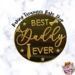 Happy Fathers Day Acrylic Topper #6