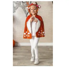 Cape Deer Hooded Toddler Costume