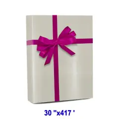 Classic Solid Color Paper 30" x 417' 60 lbs for Timeless Gifts